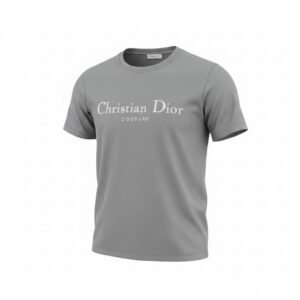 تيشرت ديور رجالي رمادي بشعار Christian Dior Couture – Dior