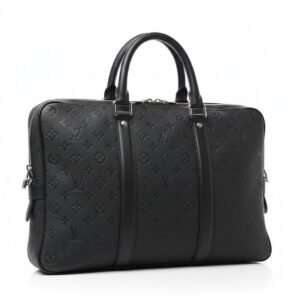 شنطة لابتوب لويس فيتون رجالي مونوغرام سوداء – Louis Vuitton Laptop Bag