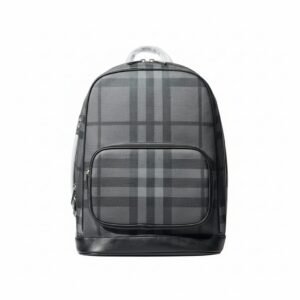 حقيبة ظهر برادا نايلون باللون الرمادي الفاتح – Prada Beige Grey Nylon Backpack