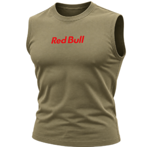تيشرت كت رجالي زيتي بشعار Red Bull – Red Bull Kat