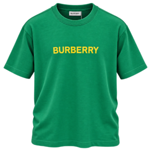 تيشرت, تيشرت بربري, تيشرت اخضر, تيشرت قطن, ملابس رجالية, ملابس كاجوال, بربري, Burberry, T-Shirt, Casual Wear
